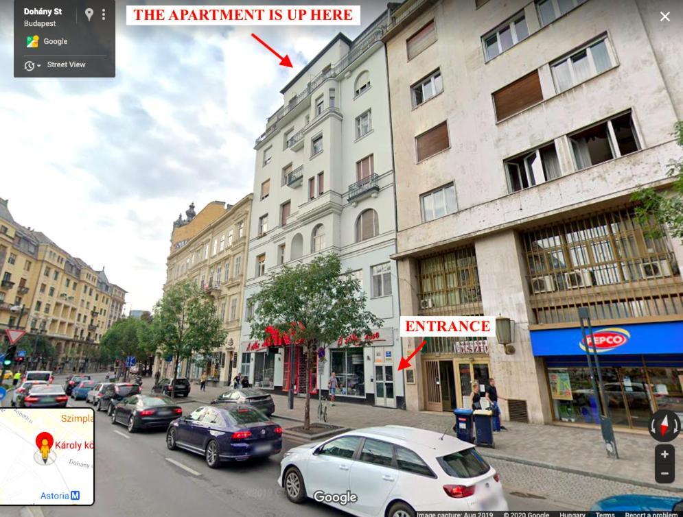 Panoramic Smart Penthouse Central View Of Grand Synagogue * Budapest