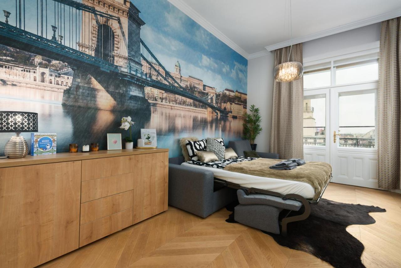 Panoramic Smart Penthouse Central View Of Grand Synagogue Apartment Budapest