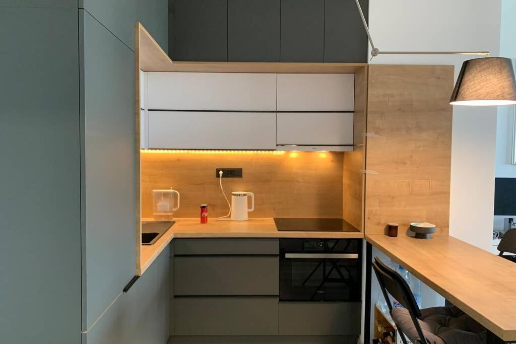 Modern Studio Apartment With Balcony