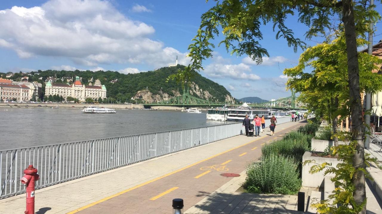 Riverside Balcony With View To Danube