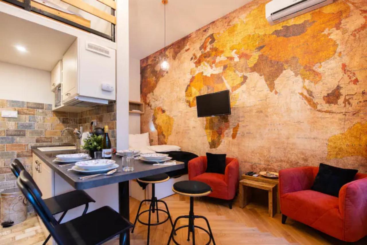 Chic Loft At Center With Ac
