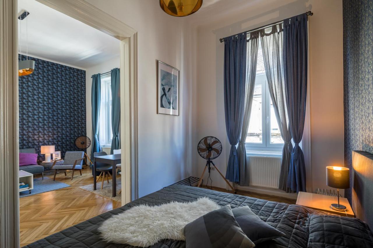 Double Blue In Downtown Apartmán Budapešť