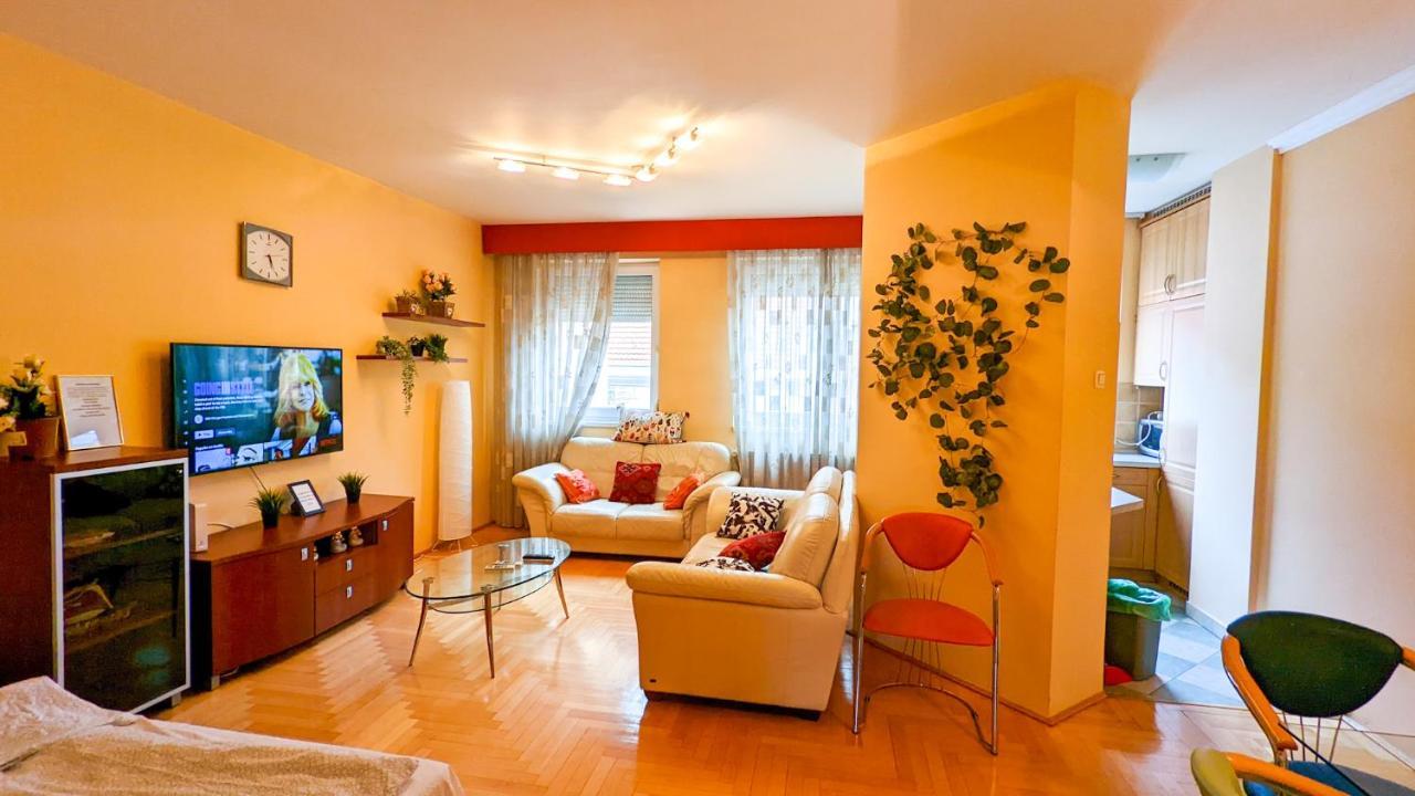 Skytop Modern In Heart Of Downtown Apartament Budapeszt