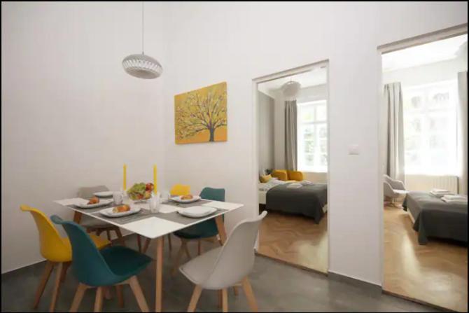 Apartamento 3bdr/2bath/3a/c Design Apt, Central, Free Parking, Quiet Budapest