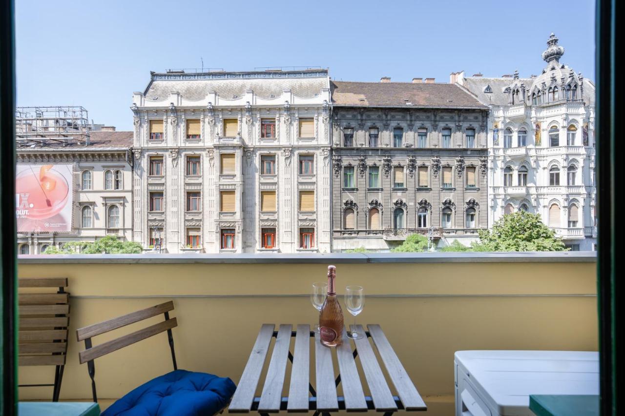 Buenos Boutique - A/c, 2 Bathrms, Amazing View Lägenhet Budapest