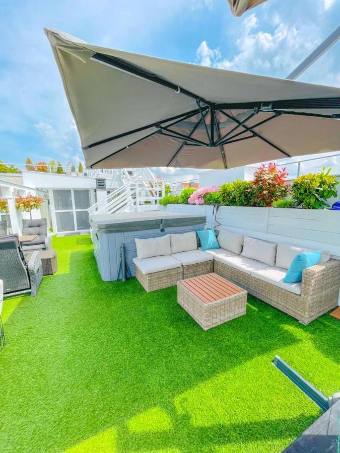 Skygarden - Luxury Penthouse With Private Jakuzzi Gym Sauna Apartamento *