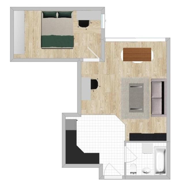 Spacious In Hip Neighborhood Apartamento *