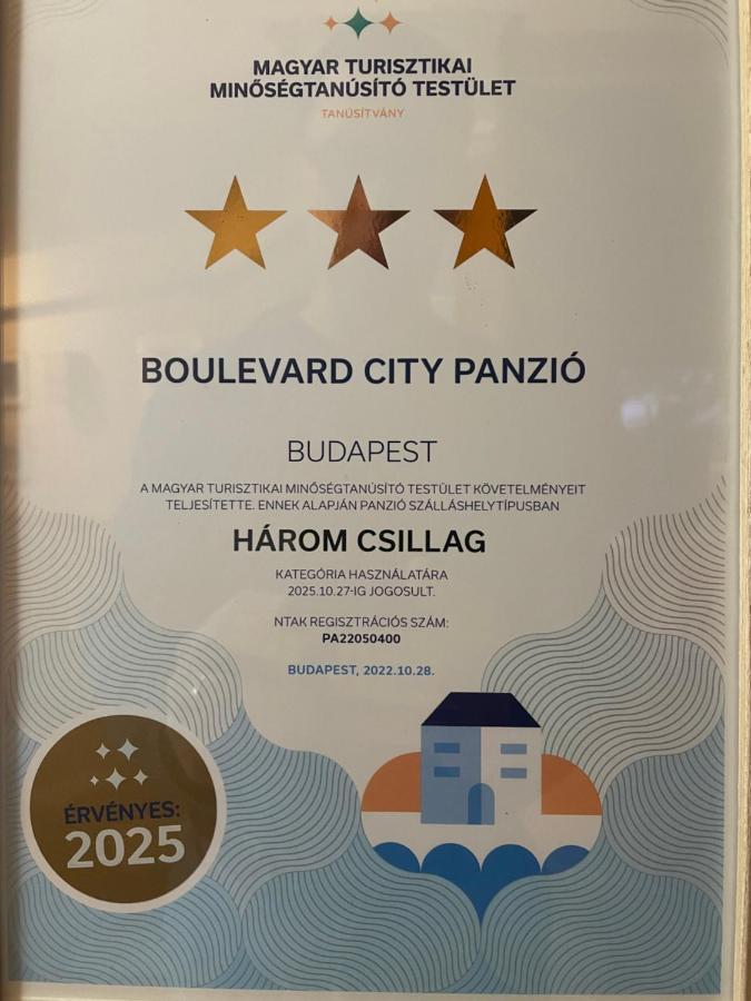 Gasthuis Boulevard Panzio - Self Check-in Boedapest
