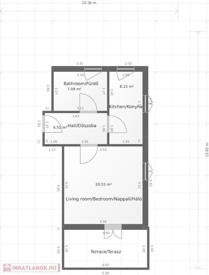 Apartamento Bellevue With Ac & Heating & Terrace