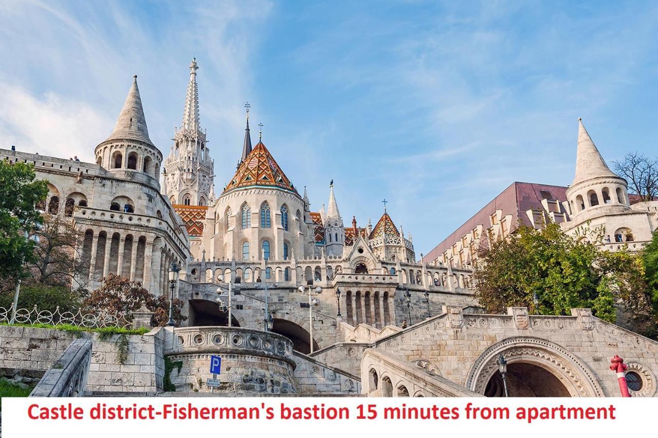 2 Rooms Between Of Chain Bridge, Cathedral, Parlament,Castle Area Budapest