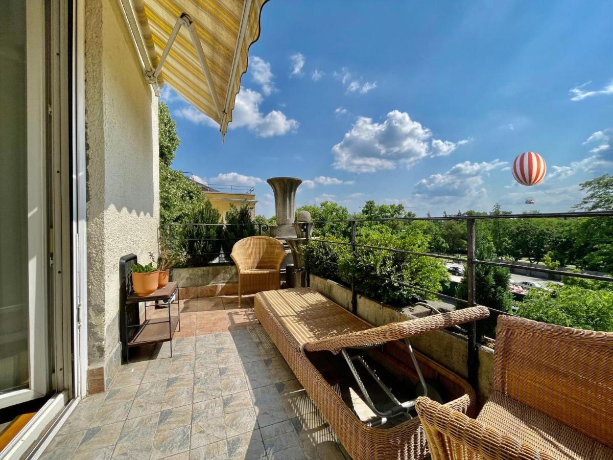 With Terrace Overlooking The Park Budapest