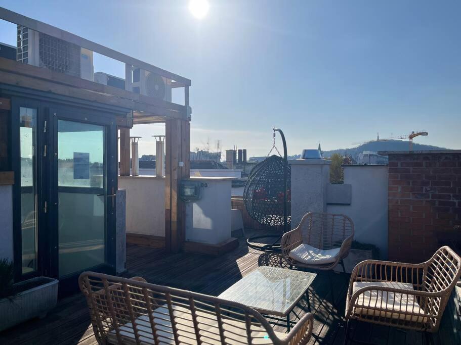 Spacious With Shared Jacuzzi/private Terrace Budapeszt