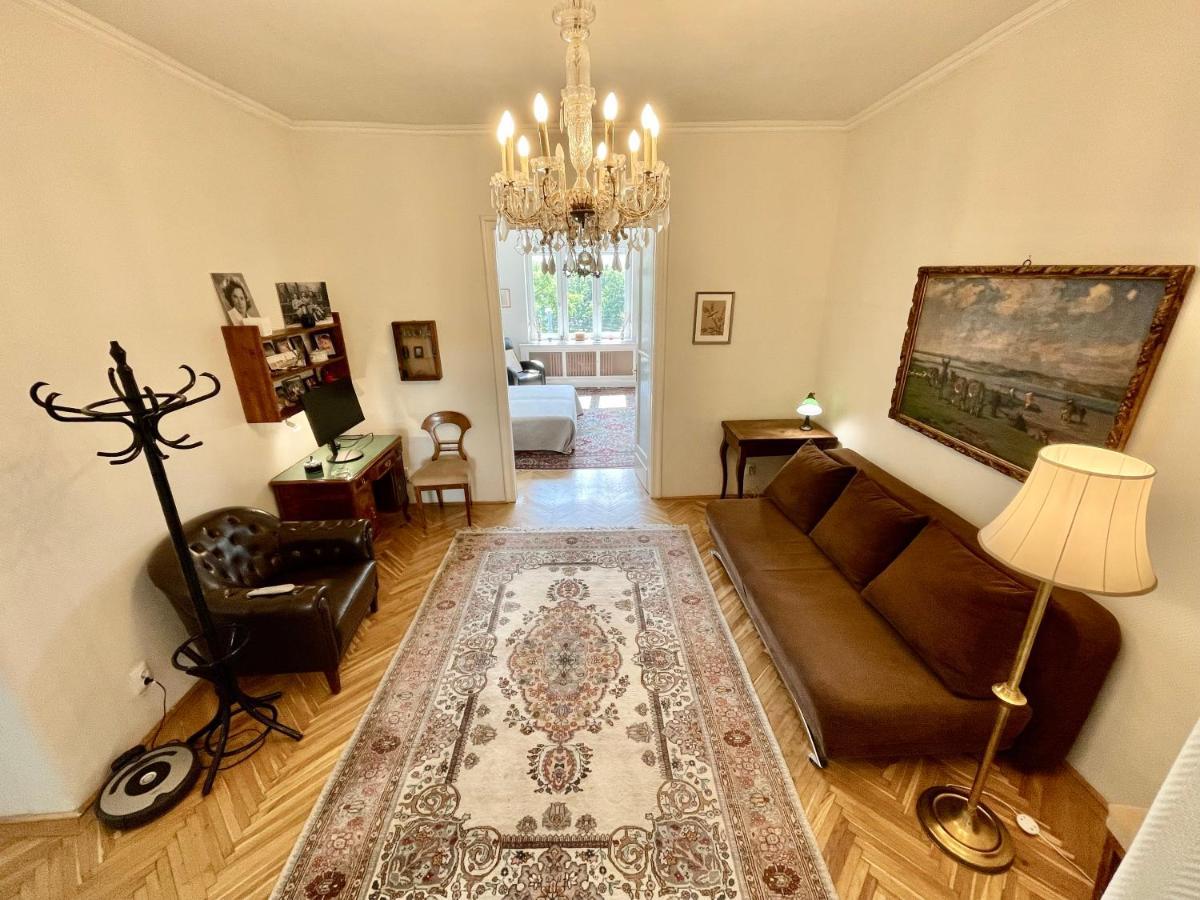 With Terrace Overlooking The Park Budapest