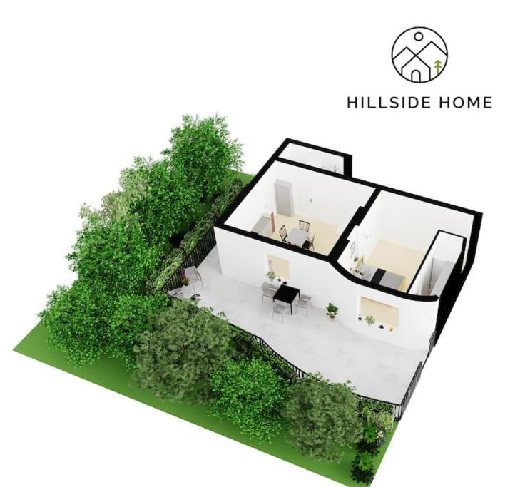 Apartmán Cozy Hillside In With Patio
