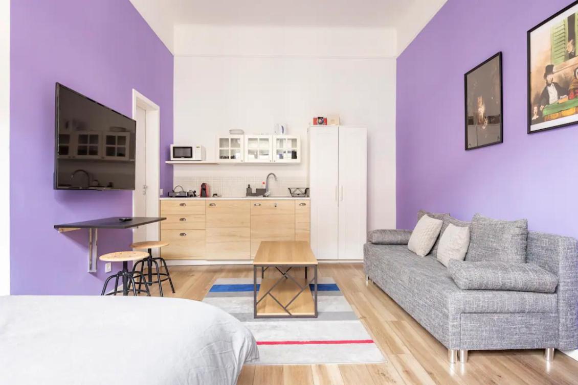 Stylish Purple In Heart Of *