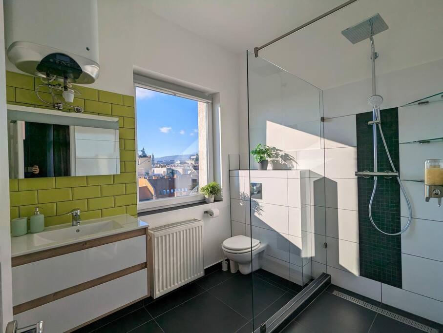 Modern With Skyline View - Skyline Appartamento Budapest