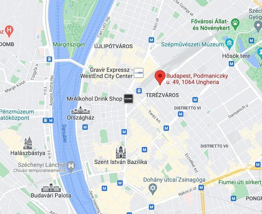 Apartament Central Budapest- Podmaniczky Unit 1 *