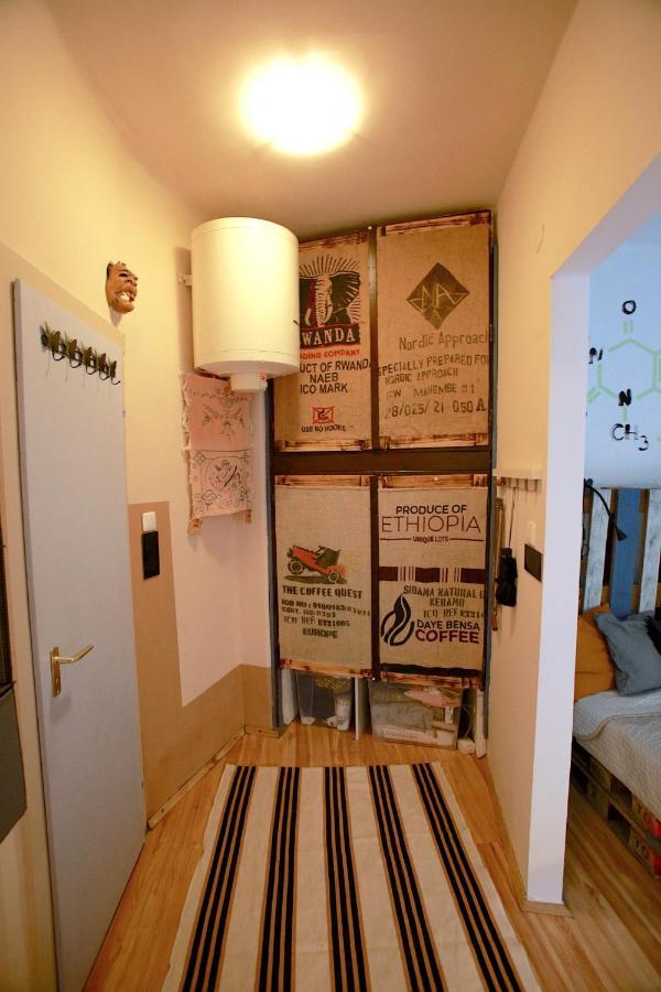 Film Poster Or Coffee Basement With Terrace Apartment Budapest