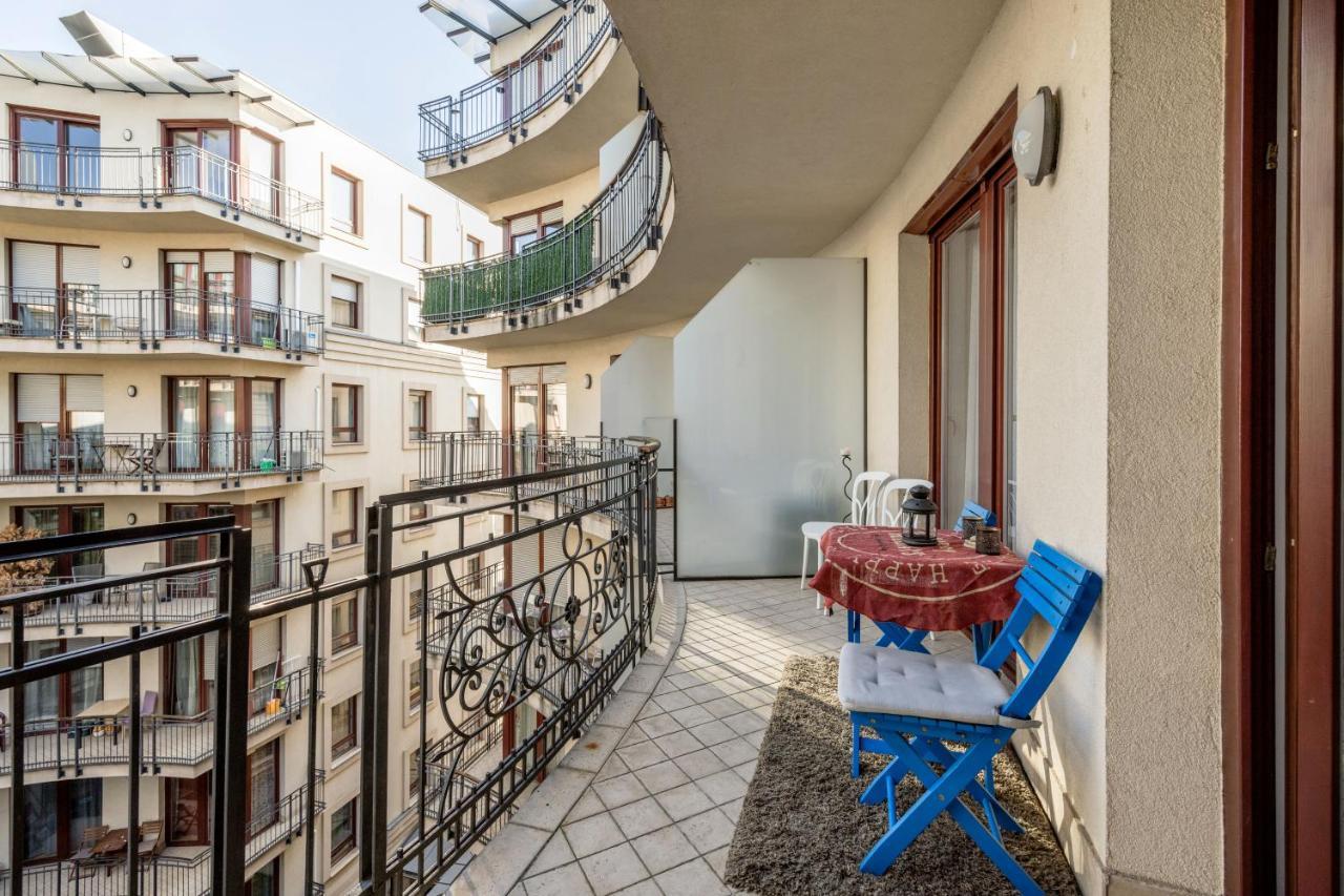 Apartament Cozy In The Heart Of With Terrace And Tub Budapeszt