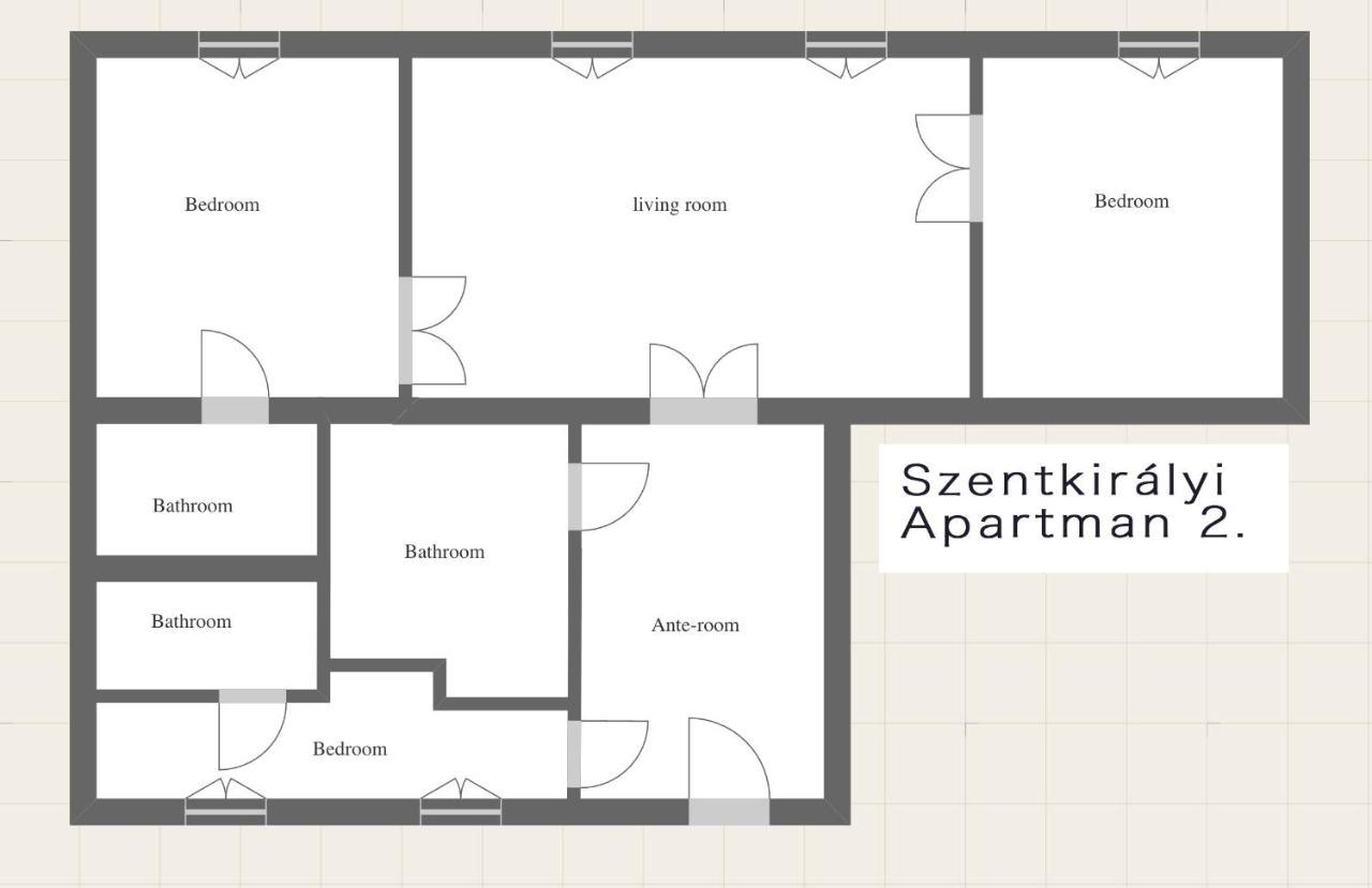 Szentkiralyi Apartman 2 * Budapest