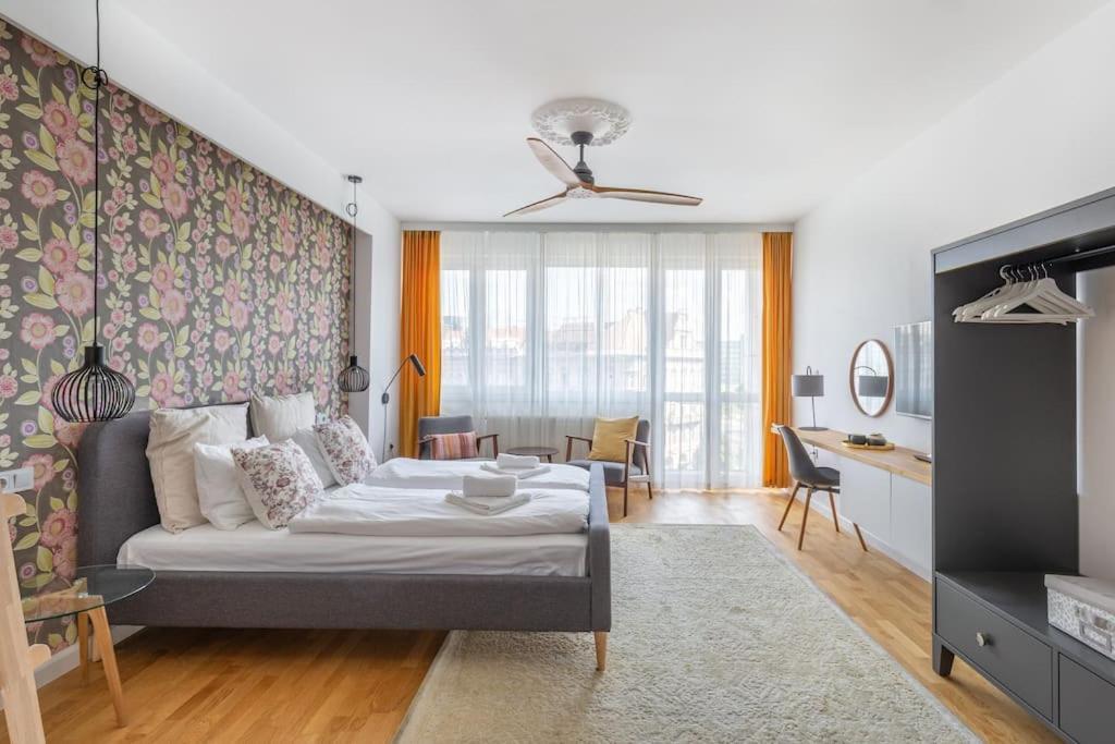 Apartament Cozy&stylish At The Eastern Railway St. W Balcony Budapeszt
