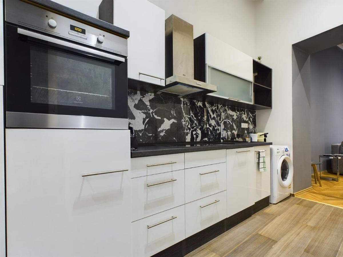 Gray Stylish Apartment Budapest