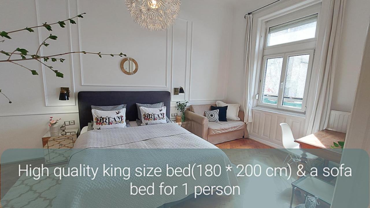 Classic Elegance With Synagogue View By Astoria Appartement Boedapest