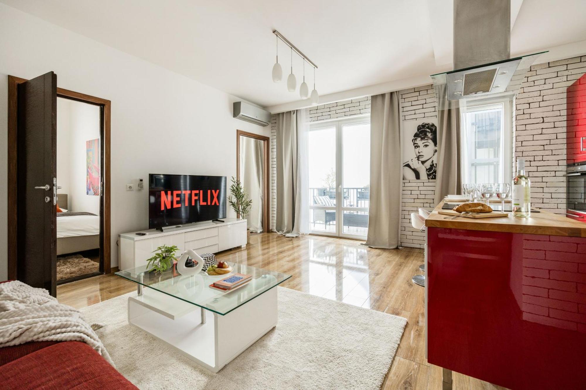 Apartment Relaxing Spacious Balcony Super Central Near Opera Budapest