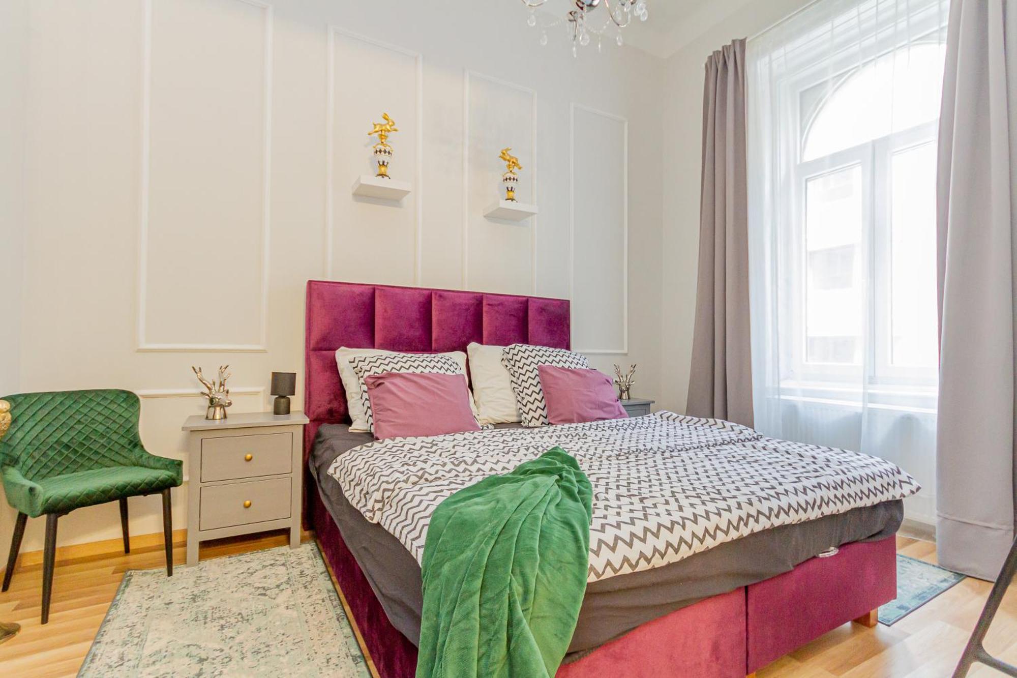 Apartamento W17elegant Inner W/king Bed&friendly Host Budapest