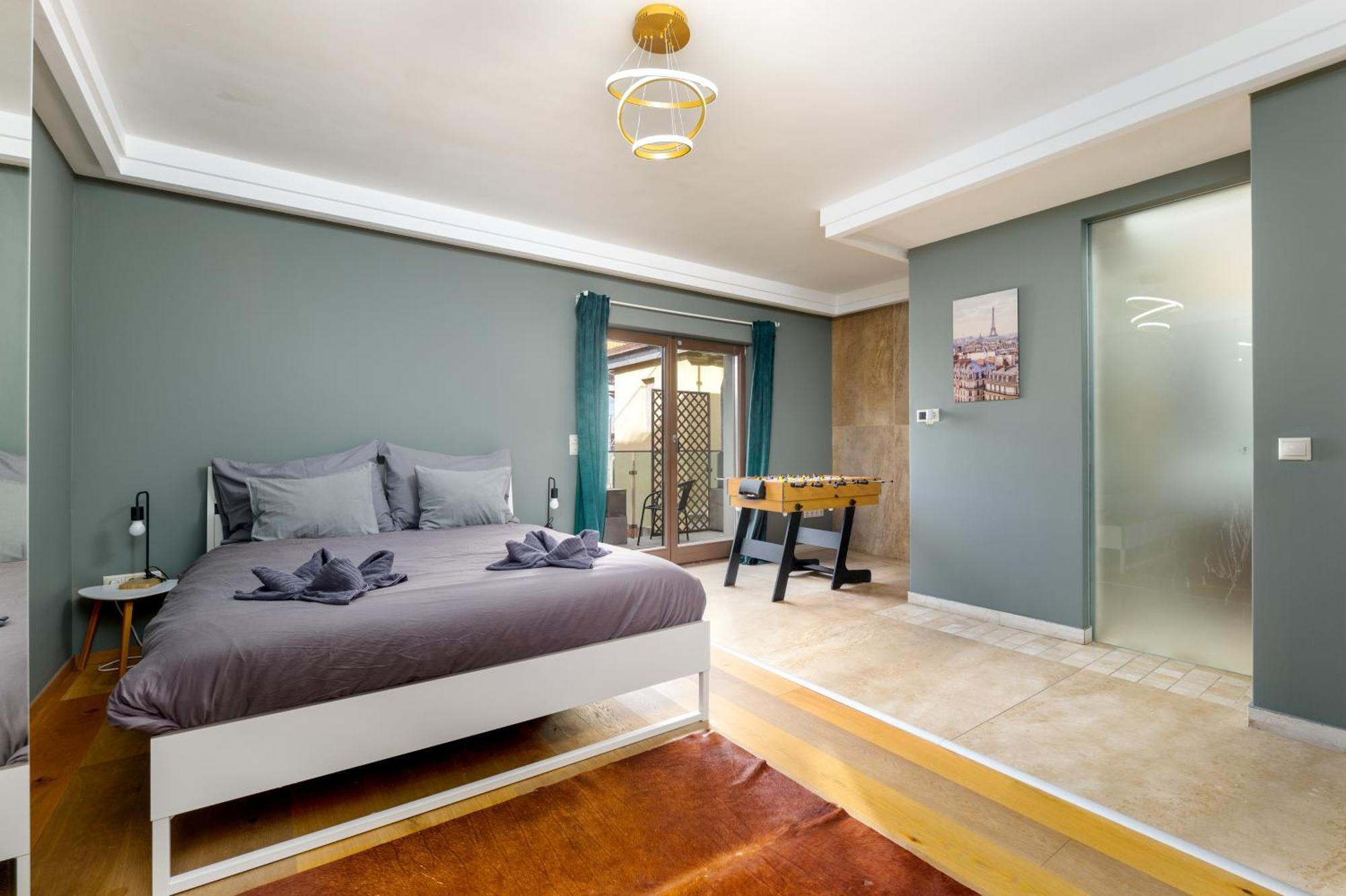Apartmán 3bedroom Triplex Rooftop Budapešť