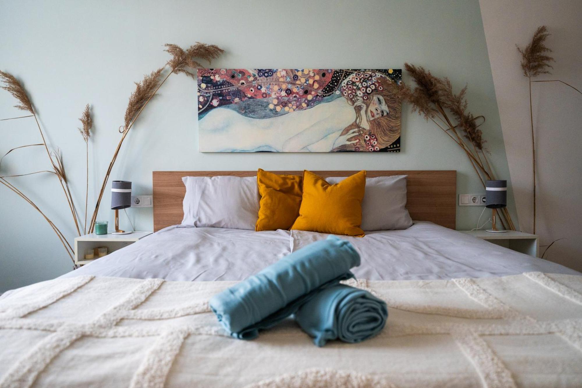 Modern, Design Lakas A Margit-sziget Mellett Lejlighed *