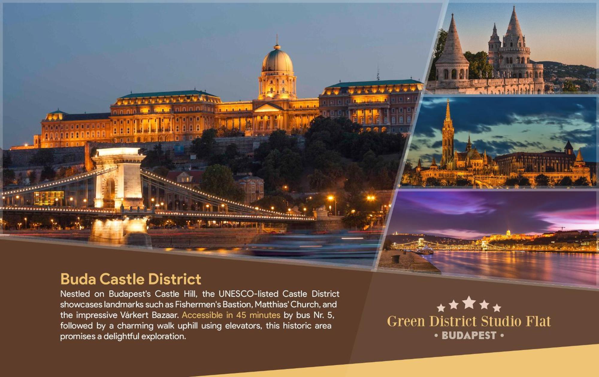 District Flat Appartamento Budapest