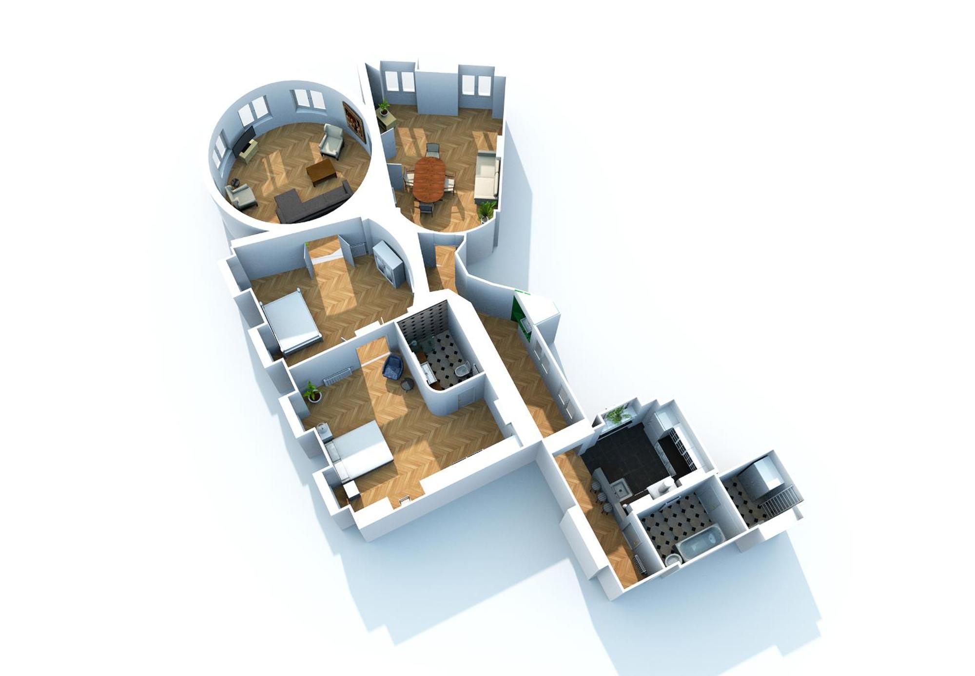 Highrise Art Apartment *