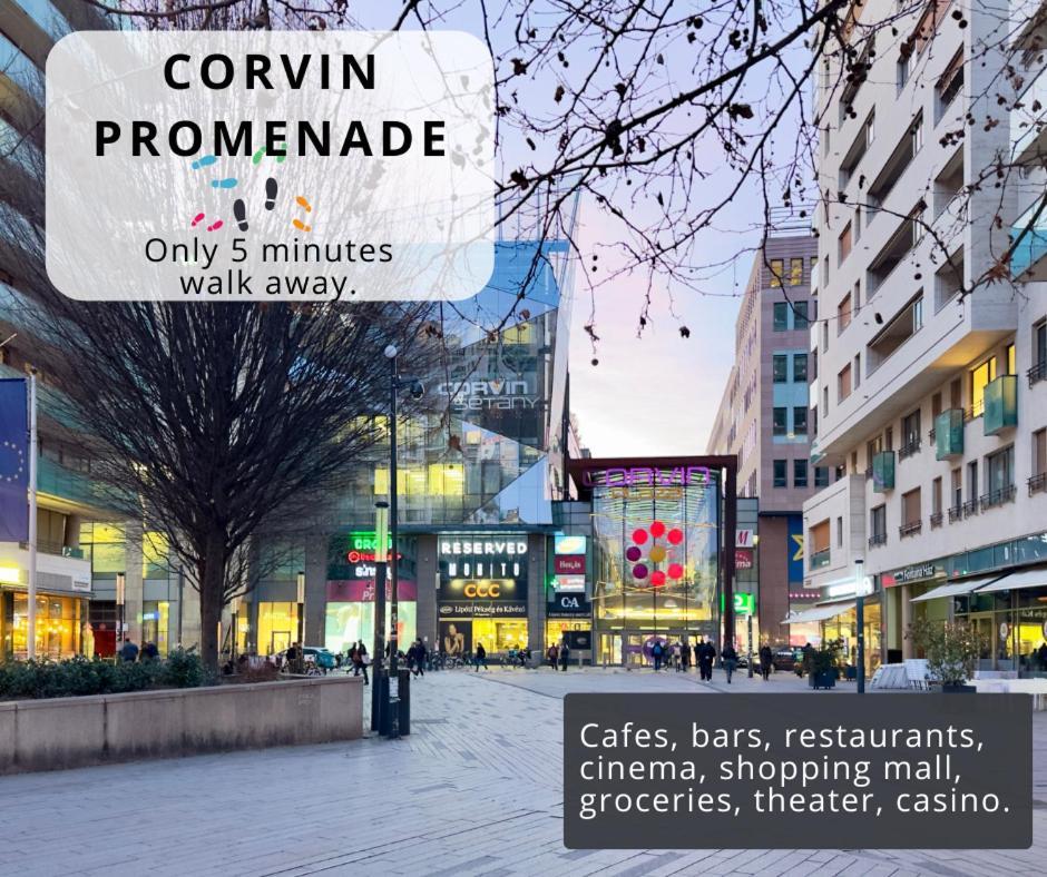 Apartamento Corvin - Free Parking- Budapest