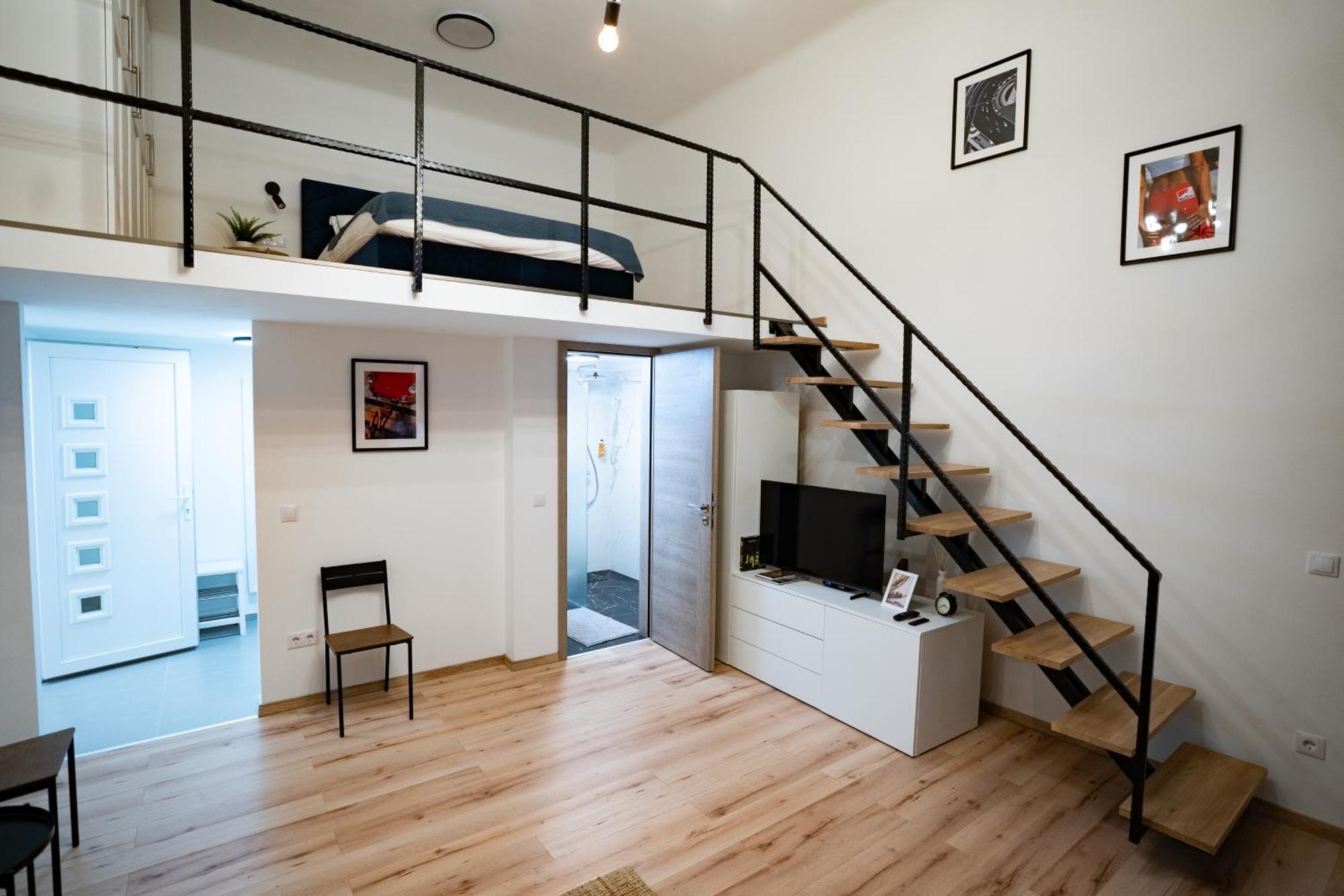 Downtown Double Deluxe With Joint Kitchen Lägenhet