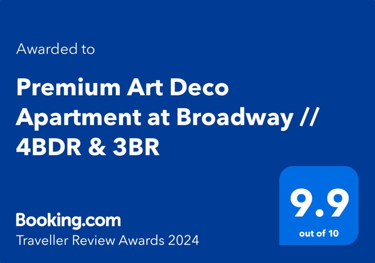 Premium Art Deco At Broadway // 4bdr & 3br Lägenhet Budapest