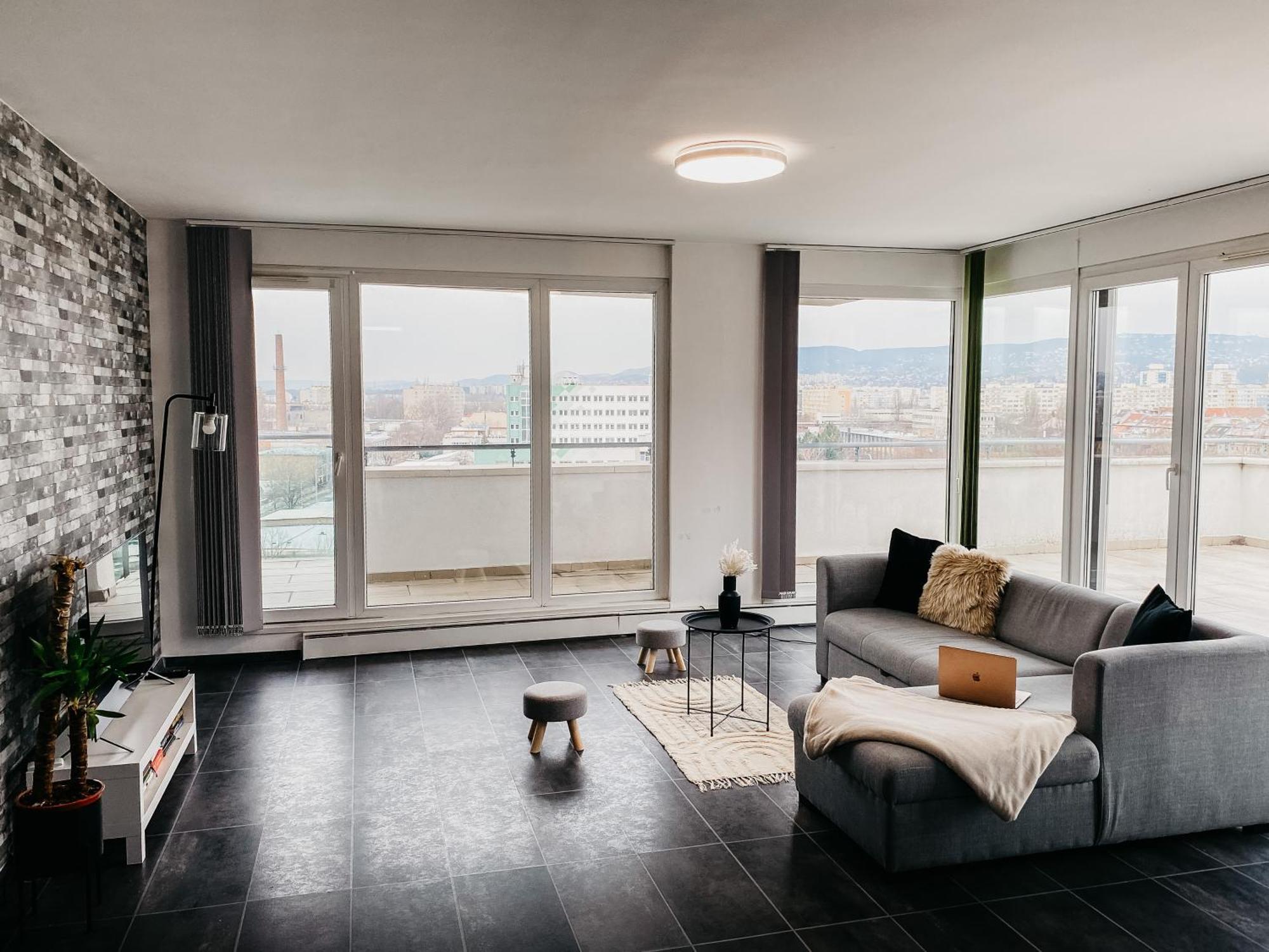 Highrise Horizon Penthouse Budapest