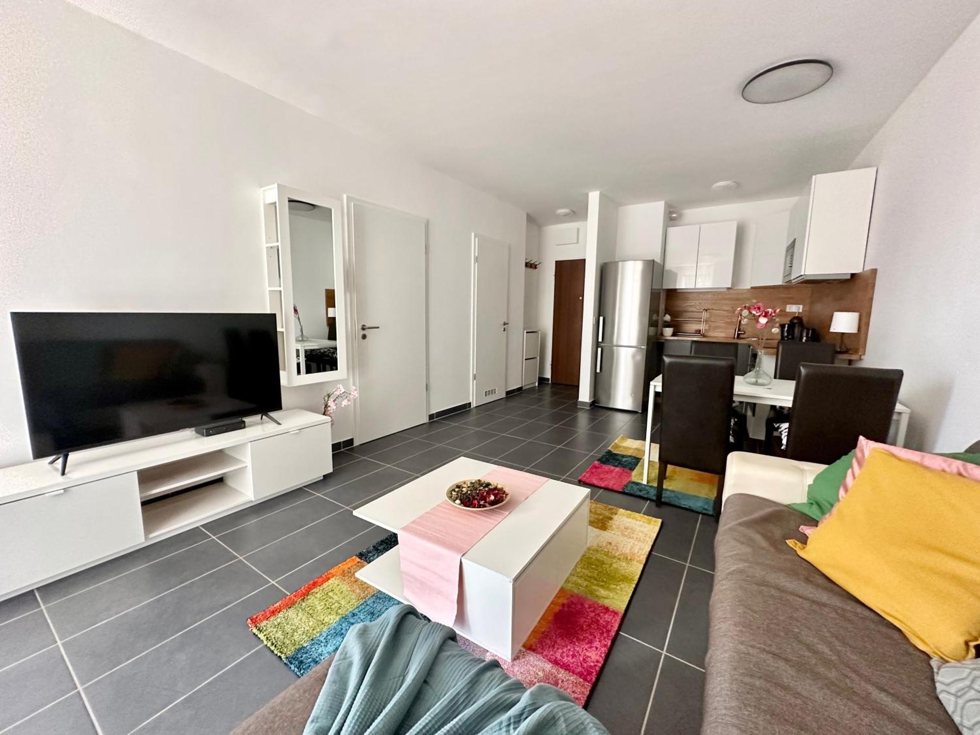 Panorama #w6 #terrace #freeparking Apartmán