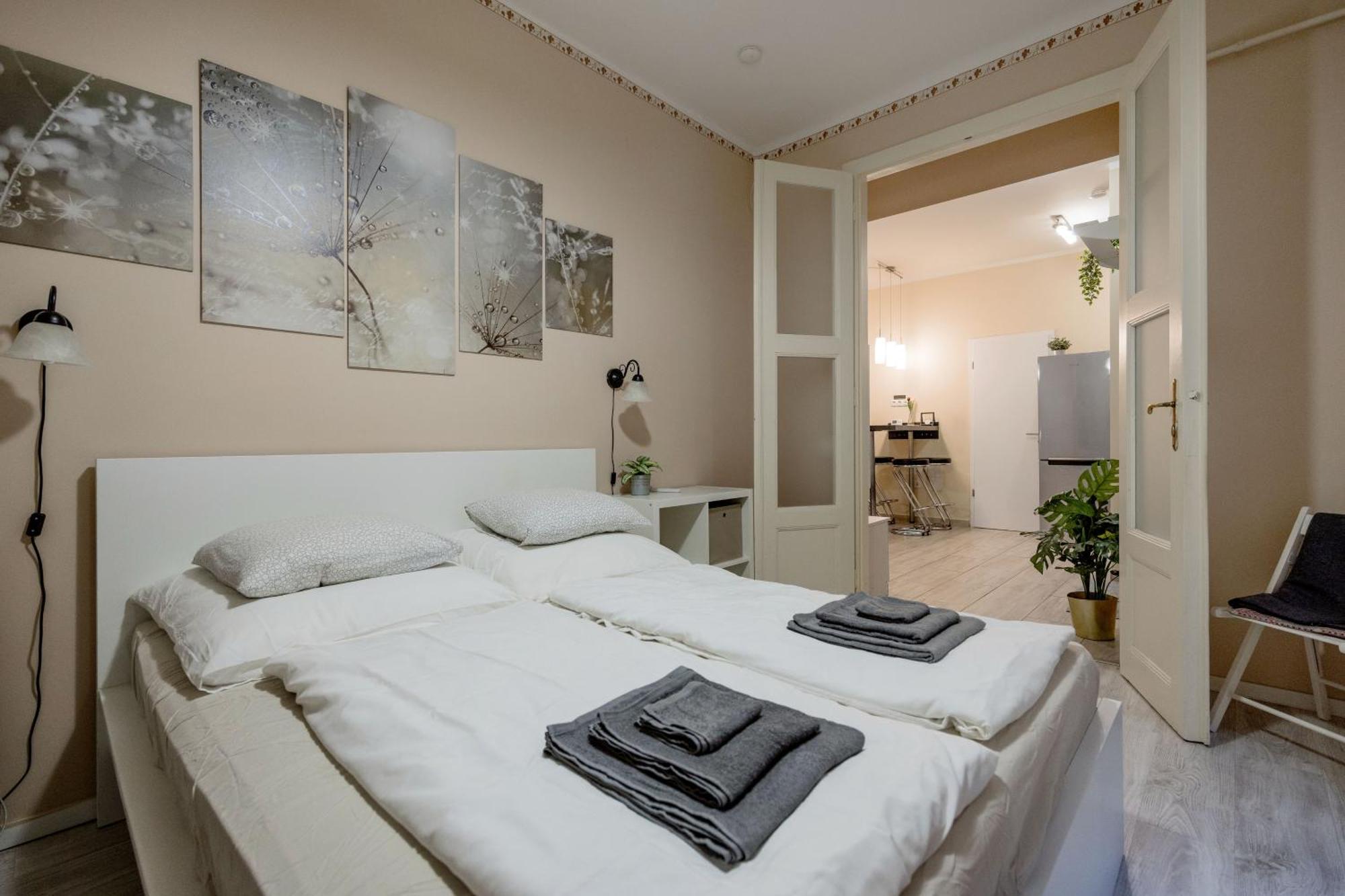 Roomback - 2br With Ac Near Deak Ter Budapest