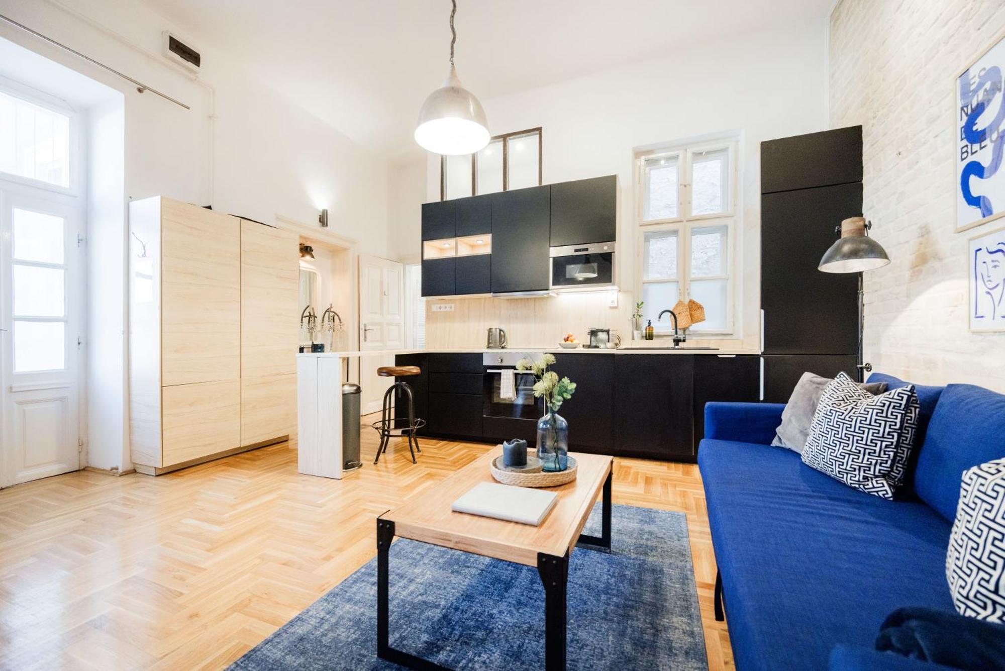 Lägenhet Historic Penthouse With Sauna & Jacuzzi @downtown Budapest