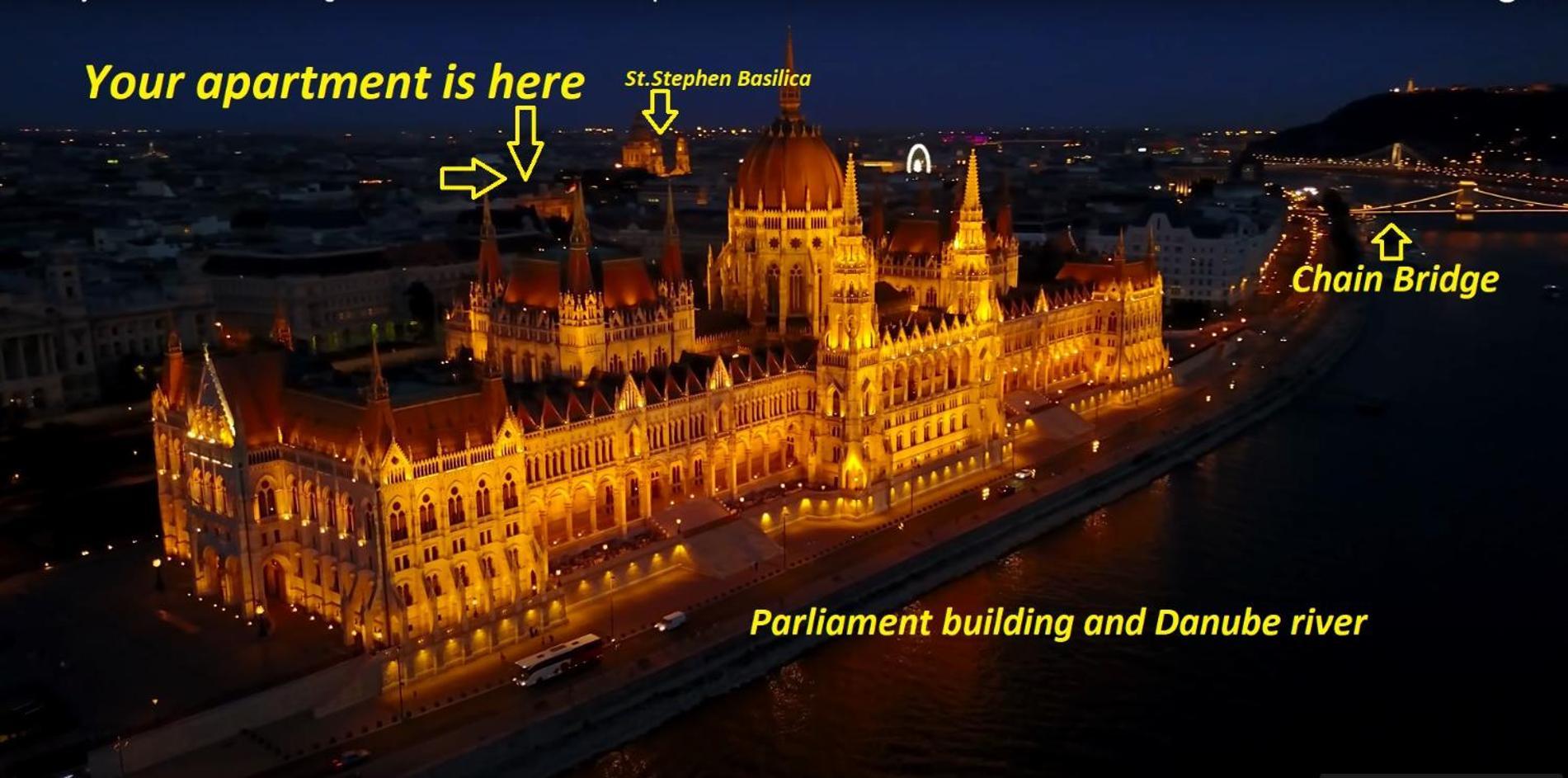 Appartement 2 Rooms Between Of Chain Bridge, Cathedral, Parlament,Castle Area