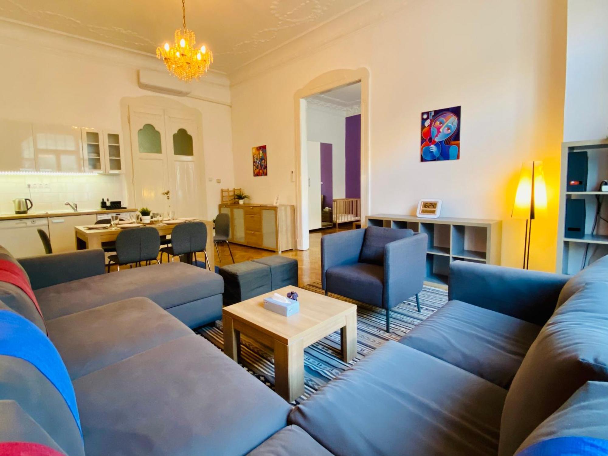 Huge Family Friendly 2br Downtown - Deco House Appartamento Budapest