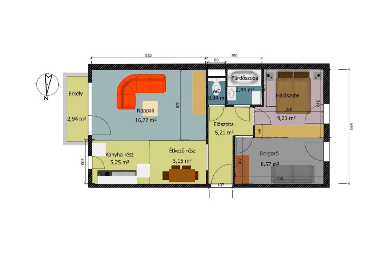 Apartman Calm Island Near The Danube - Free Parking Budapest