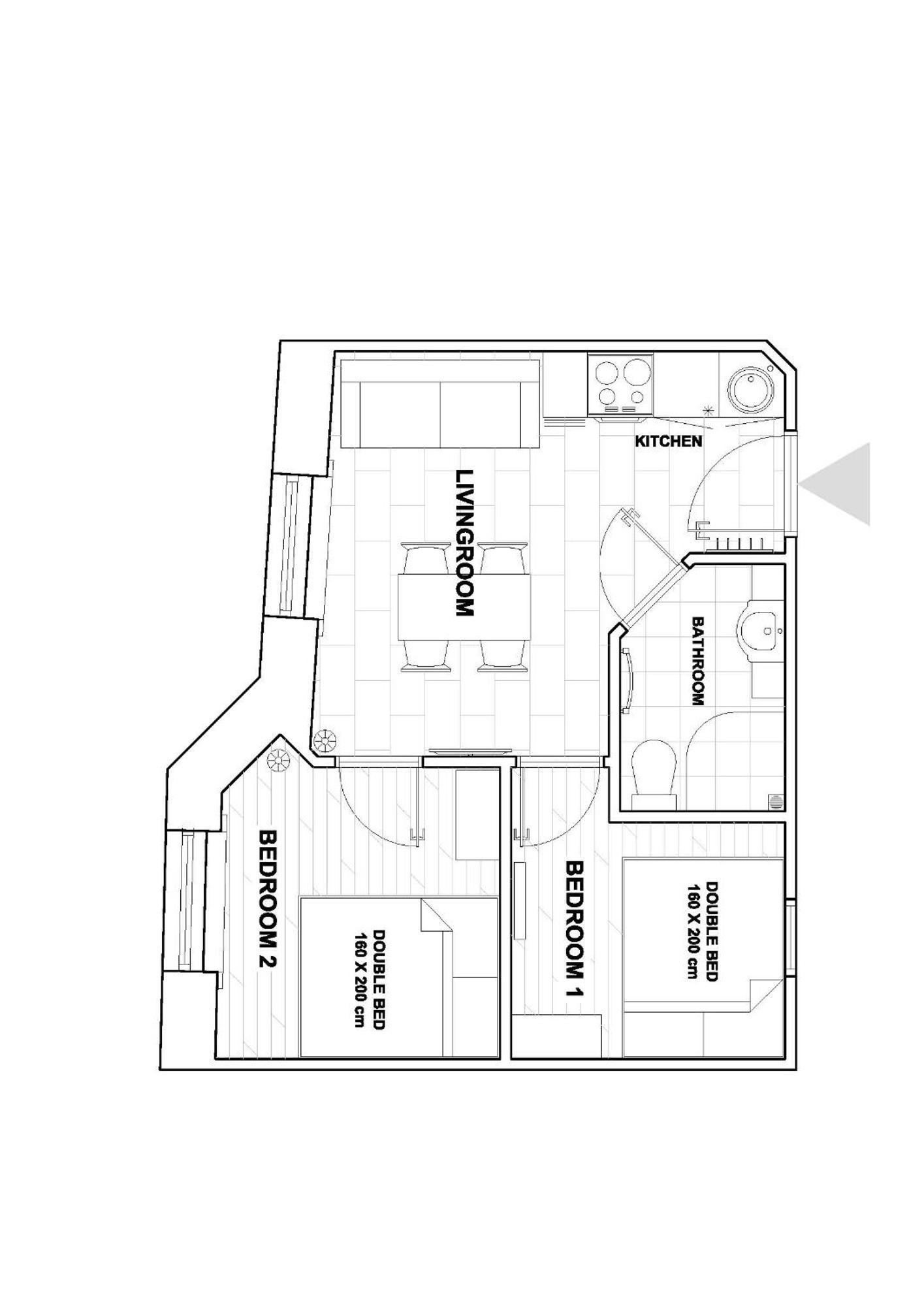 Appartement Fashionstreet City Center Blue *