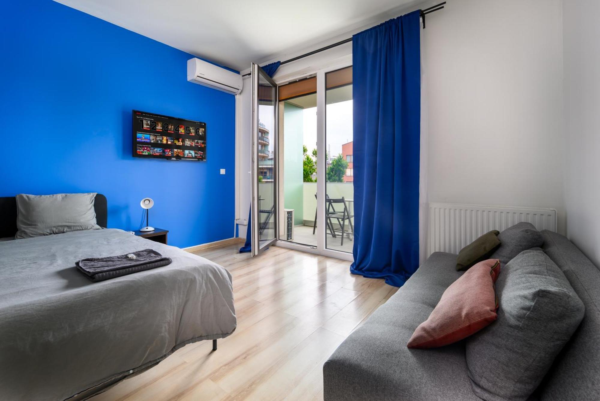 Apartamento Park Blue Suite- Free Parking Budapest