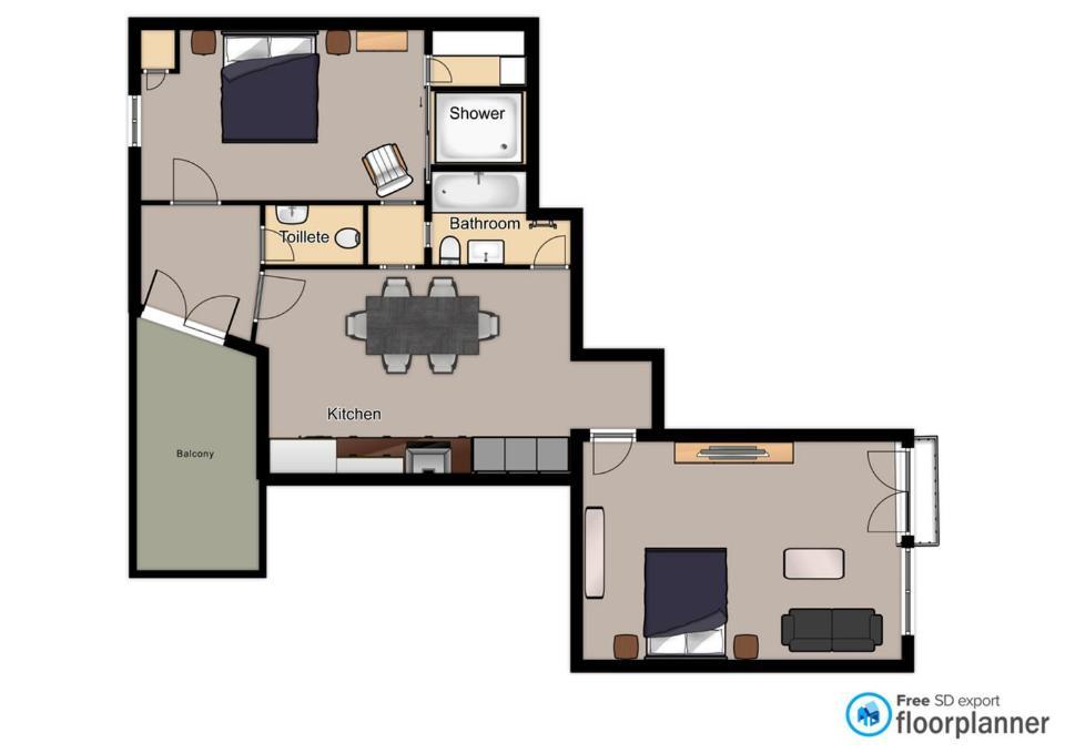 Pedestrian Apartment, The Location Apartamento *