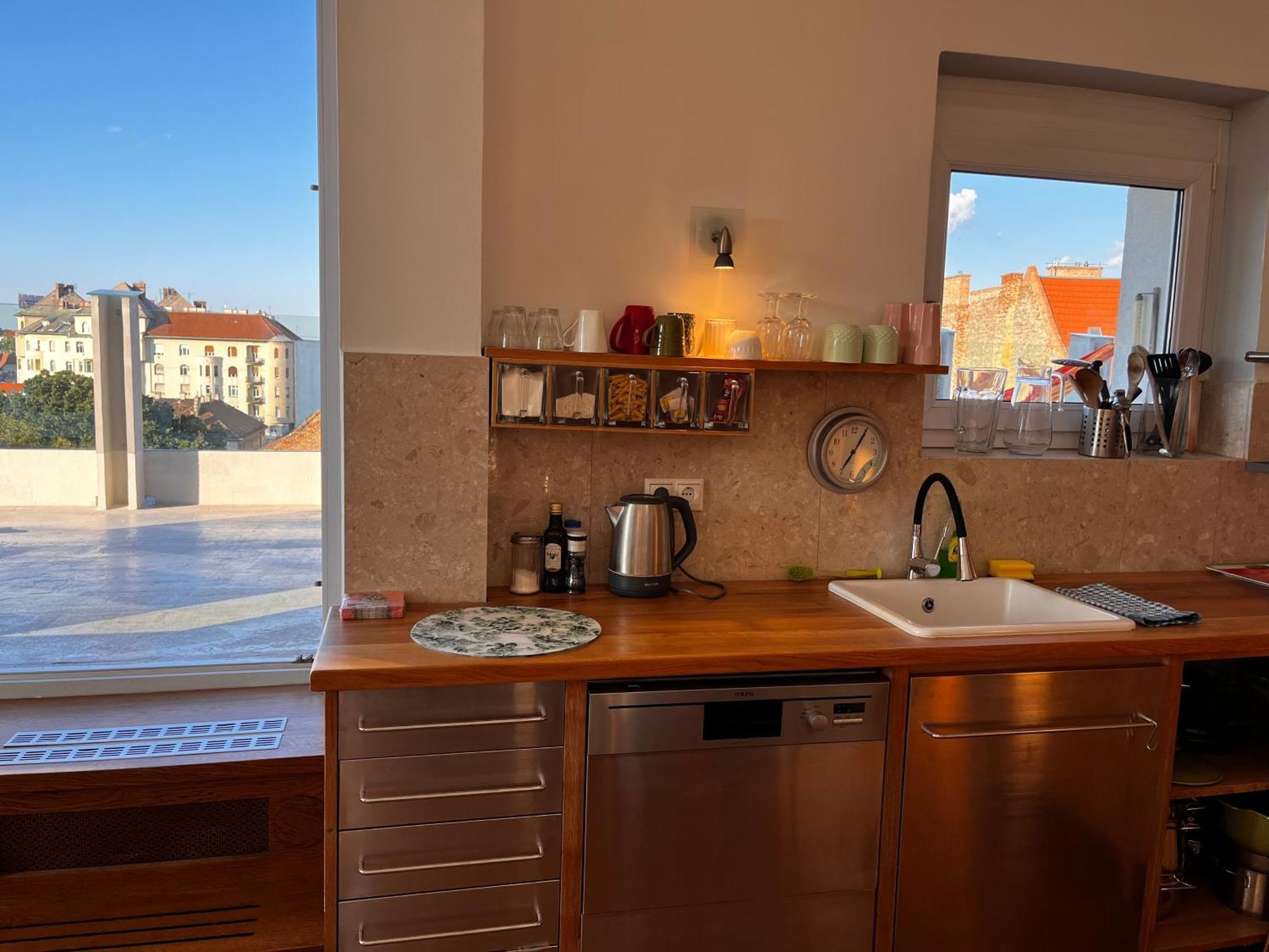 Luxury Penthouse With Giga Terrace In Buda Center
