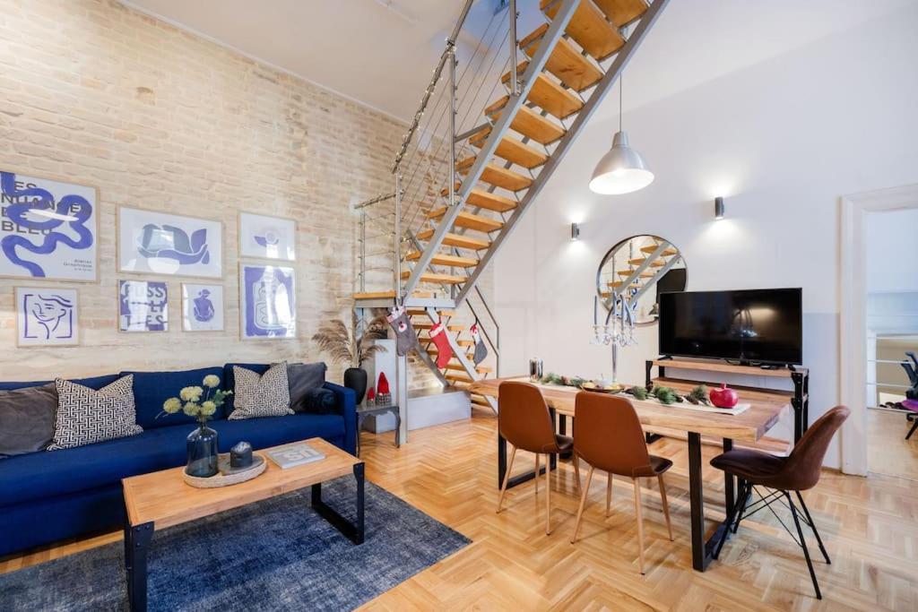 Apartmán Wellness Duplex Penthouse Sauna & Jacuzzi-heart Of *