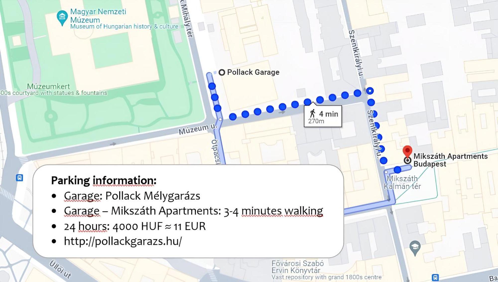 Apartamento Mikszath *