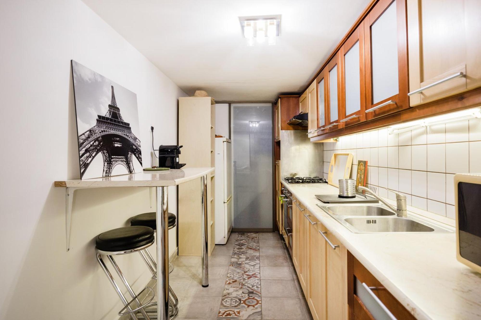 Stylish Natural With Sauna - Heroes Square Appartement